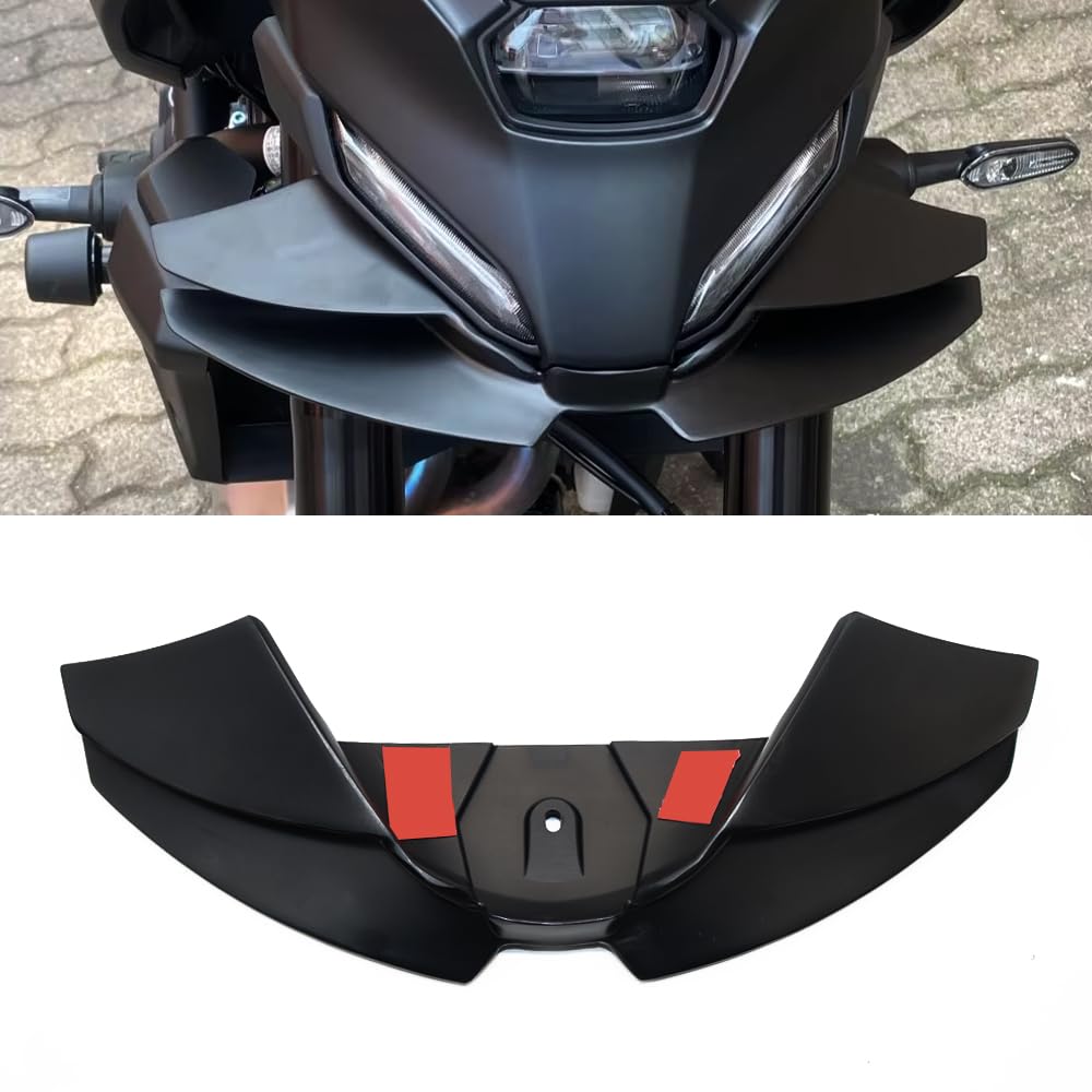 Spoiler anteriore per MT 07 MT07 2024 2025 Kit di ala aerodinamica del spoiler anteriore Winglet