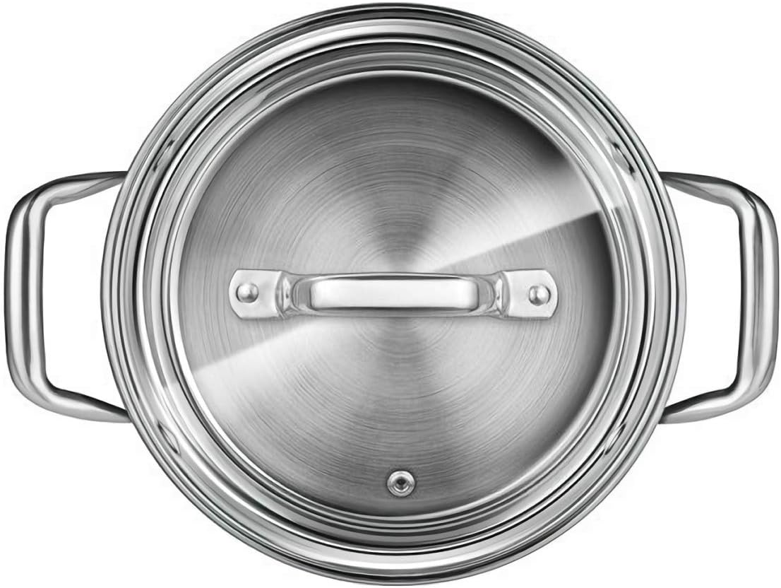 SML-MGK-14 Stainless Steel Cookware Set - Non-Stick Coating - Dishwasher Safe - Suitable for Any Hob - MGK-14