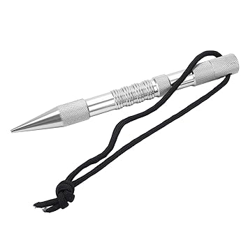 Aluminum Alloy FID Paracord Needle, Rust Proof Aluminum Alloy Paracord Needle Anti Corrosion for Leather for Paracord Work (Silver)