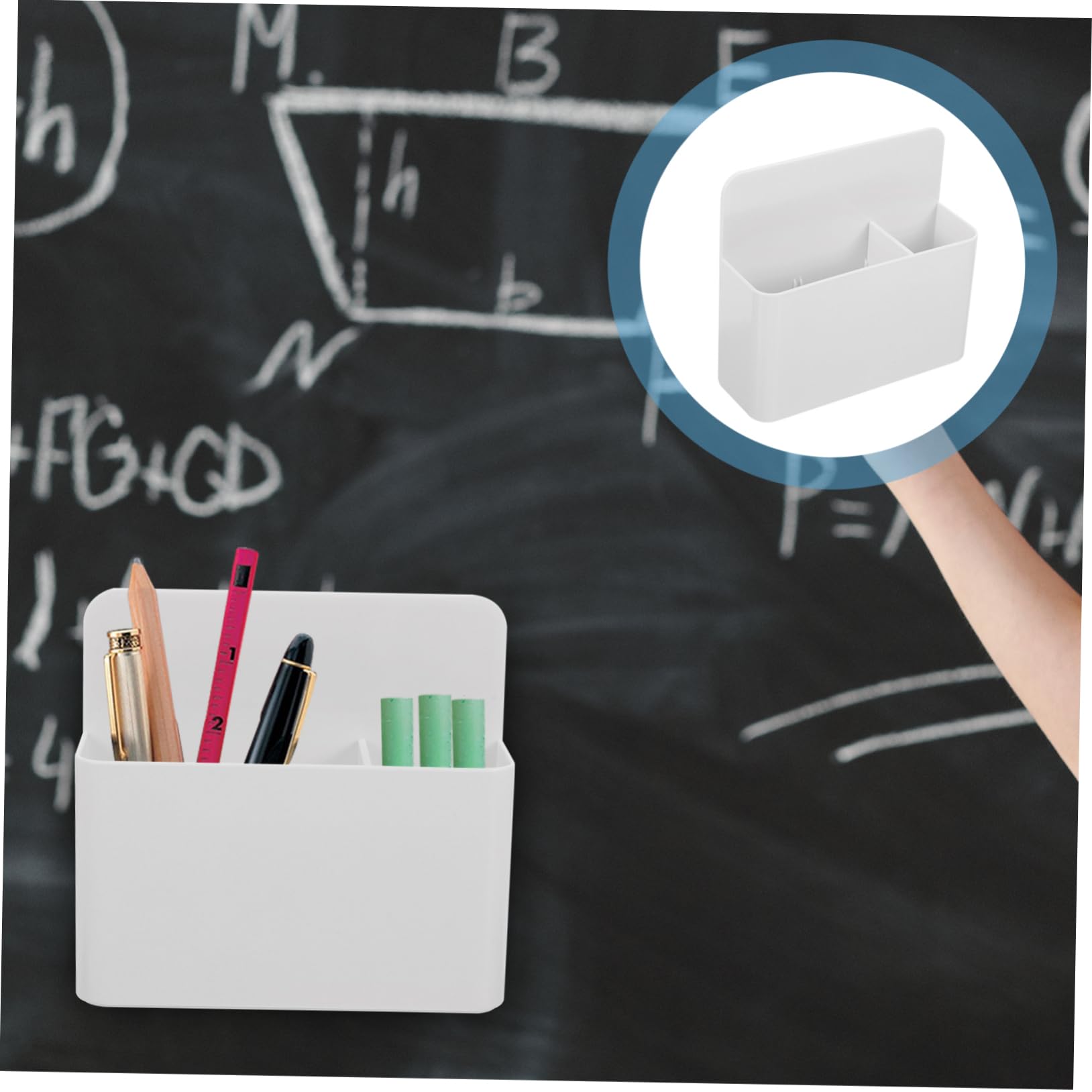 3 Pz portapenne magnetico portapenne per lavagna porta-cancellabile a secco organizzatore magnetico per penne organizzatore magnetico per lavagne accessori per lavagne addominali