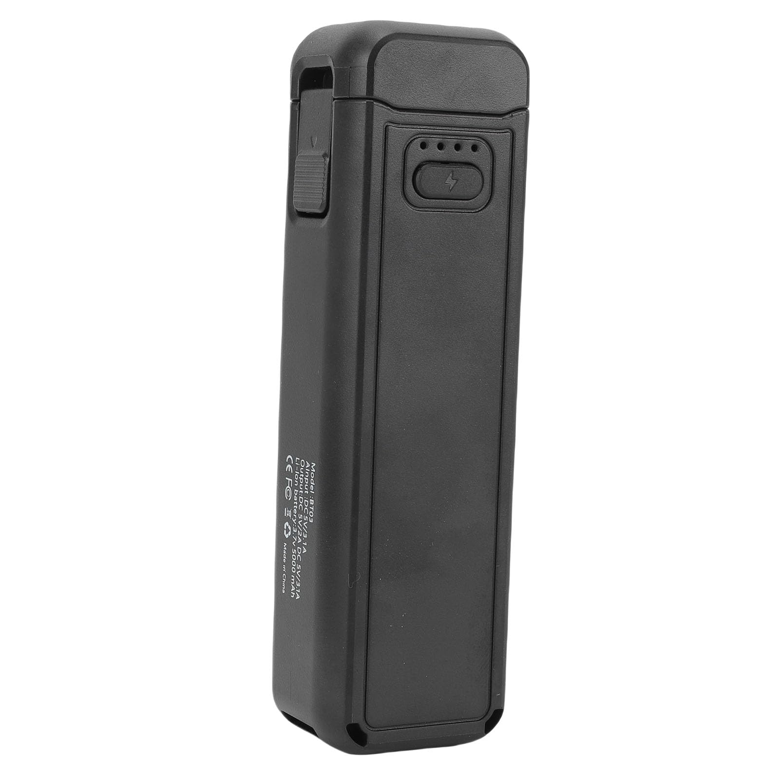Maniglia Batteria per Telecamera 3, 5000mAh, Ricambio | Maniglia di alimentazione a ricarica rapida, porta di tipo C, con attacco a vite da 1/4 di pollice per treppiede