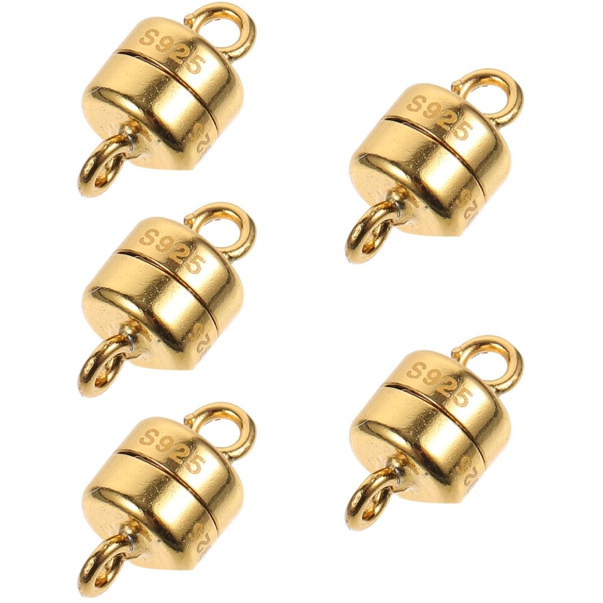 MAGICLULU 5stücke Magnetverschluss Für Schmuck Magnetische Verschlüsse Für Armbänder Und Halsketten Schmuckverbinder