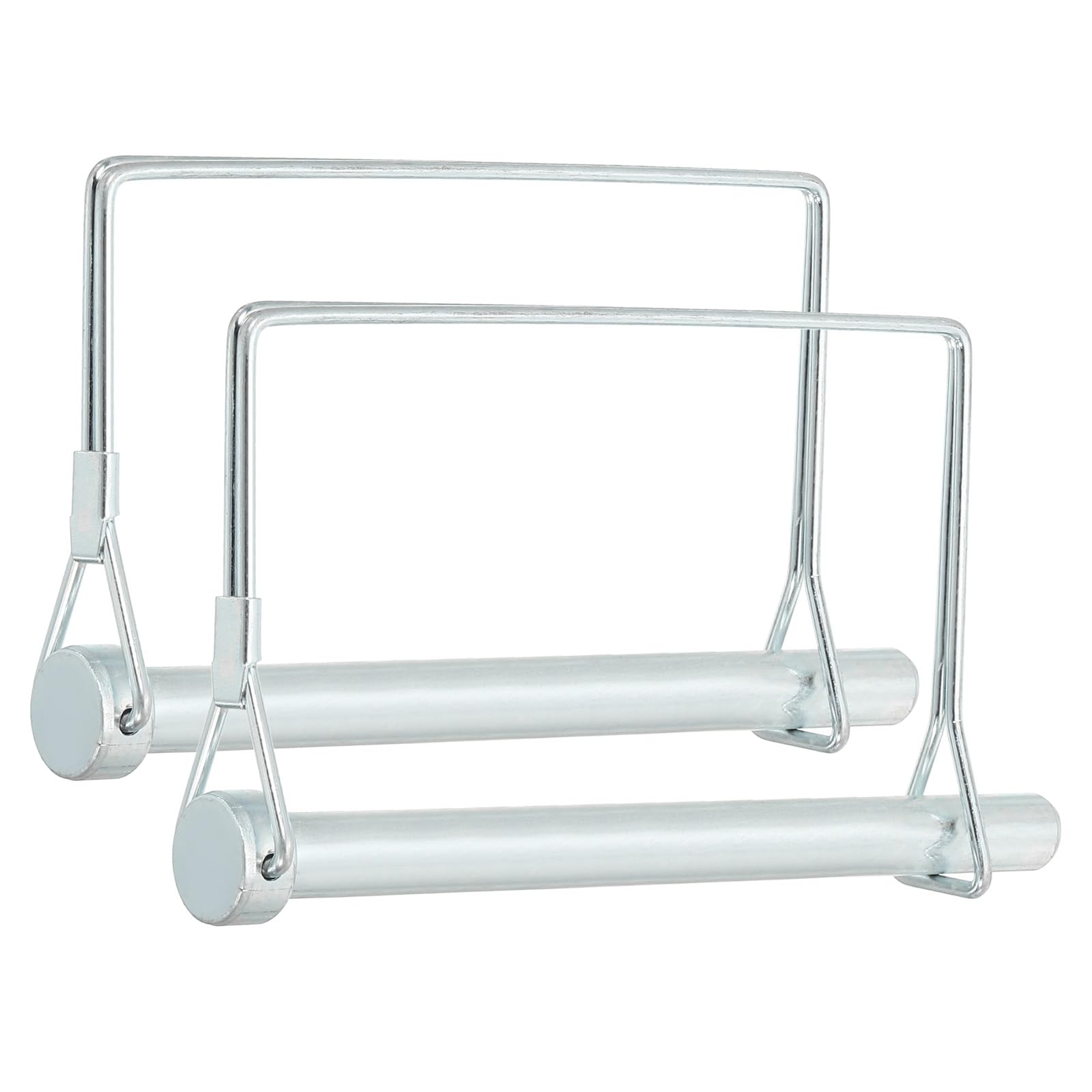 PATIKIL Przyczepa Zaczep Kołek 2/5x4-3/4 ", 2 szt. Kwadratowy drut Oś Blokada Kołki Zaczep Bezpieczeństwa PTO do przyczepy łodzi (10x120mm)