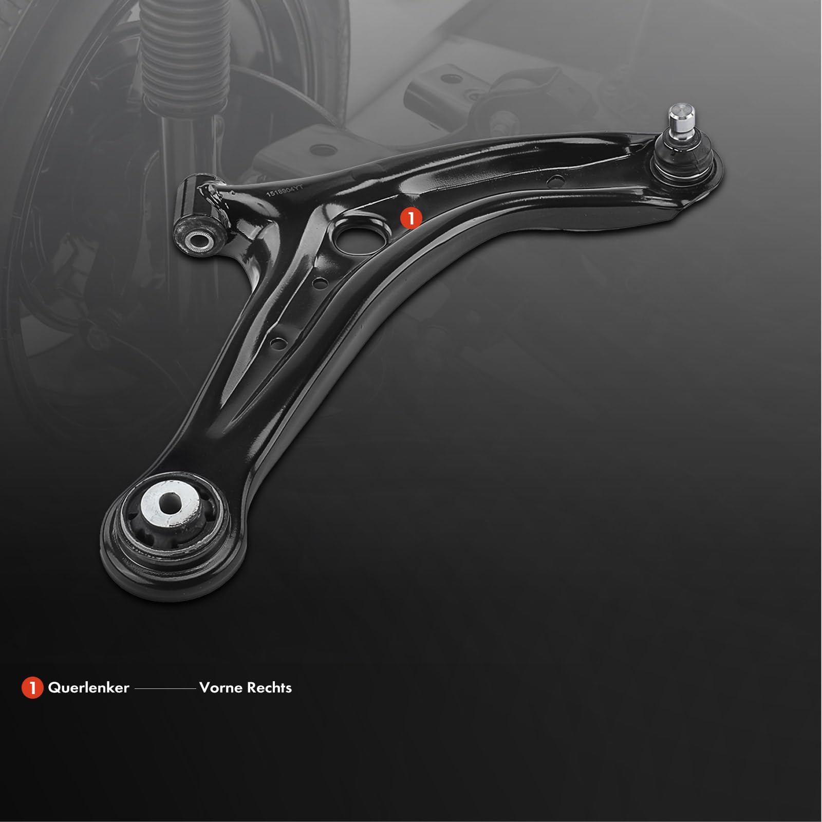 Braccio Oscillante Anteriore Inferiore Per Ford Fiesta Mk6 2008-2016 4 Pezzi - Foto 8