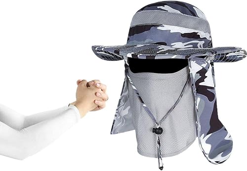 YR.Lover Sombrero Boonie para hombre y mujer, protección solar, impermeable, para safari, pesca, caza, pescador, sombrero disponible en Yaxa Venezuela