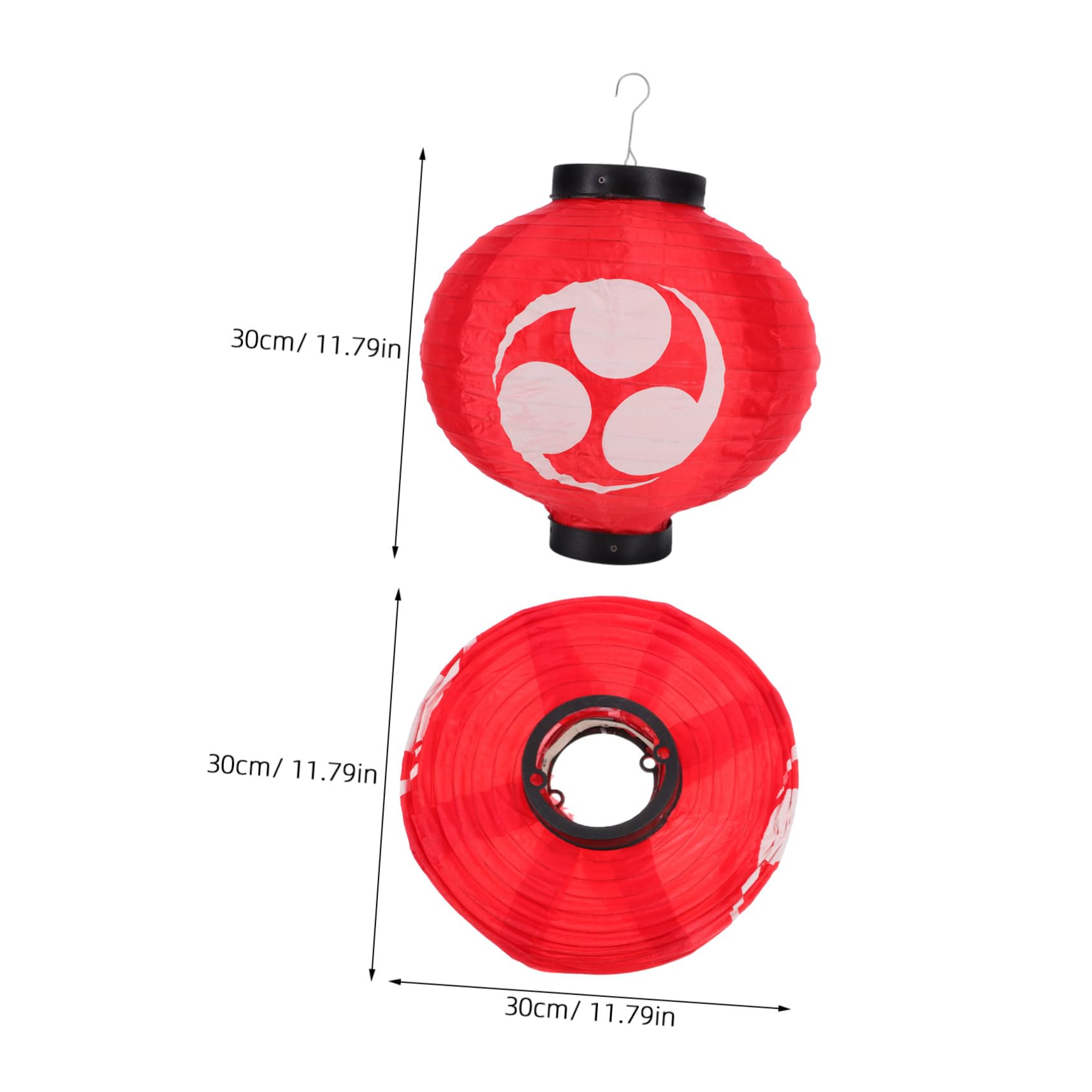 LIFKOME Lanterns for Festivals Asian Decorative Hangings Traditional Japanese Style for Restaurants and Parties