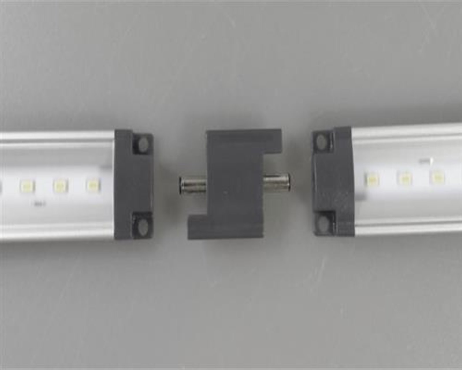 LED Licht Leisten Set 3 x 50 cm (á 5,5 W) | Unterbaulampe dimmbar 12 V | Küchen-Unterbauleuchte flach mit Dimming Funktion | inkl. Netzadapter & Direktverbinder |