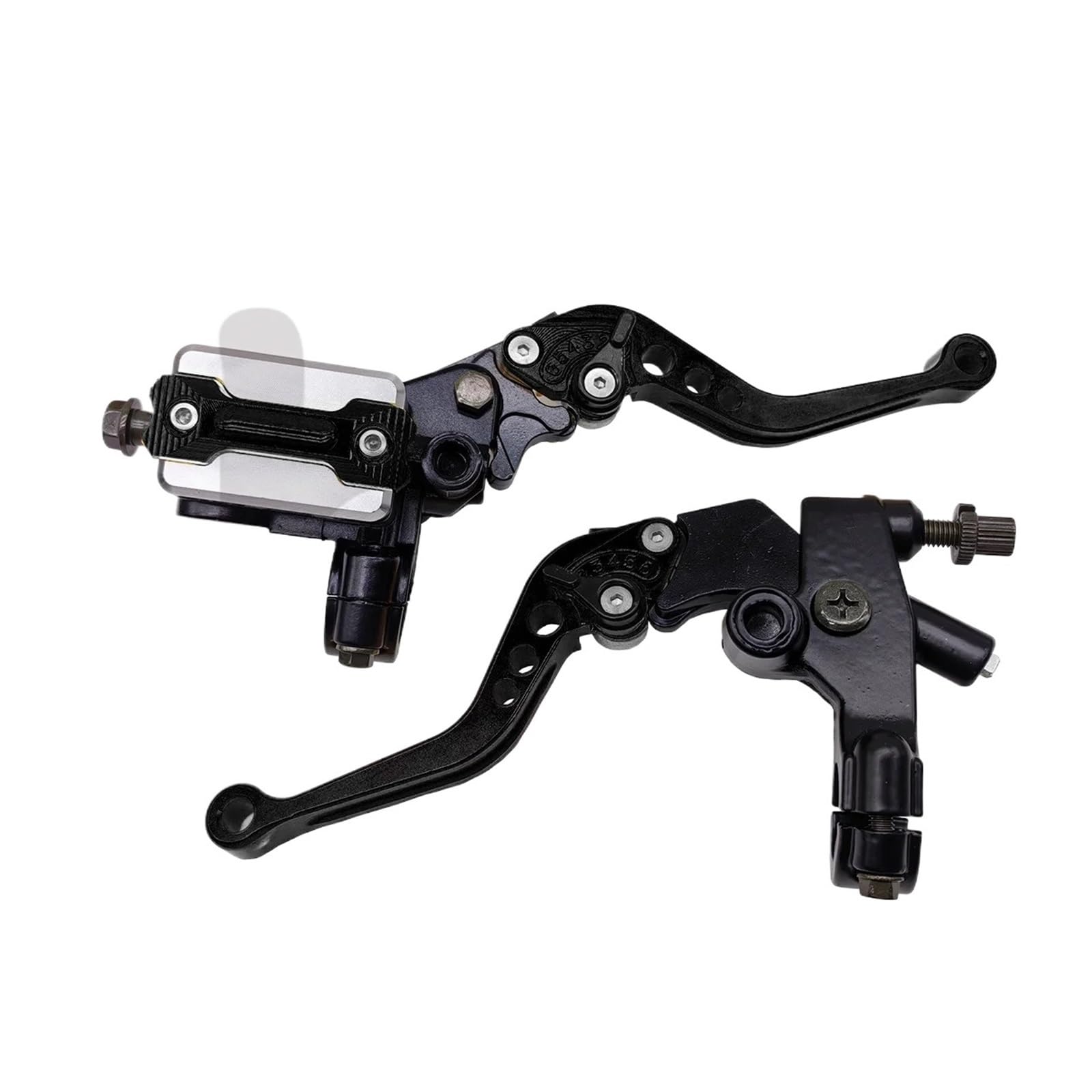 YWQJIOPM Motorcycle Brake Clutch Lever Universal Motorcycle Brake Master Cylinder 22MM Hydraulic Clutch Lever Adjustment Brake Clutch Handle for Motorbike