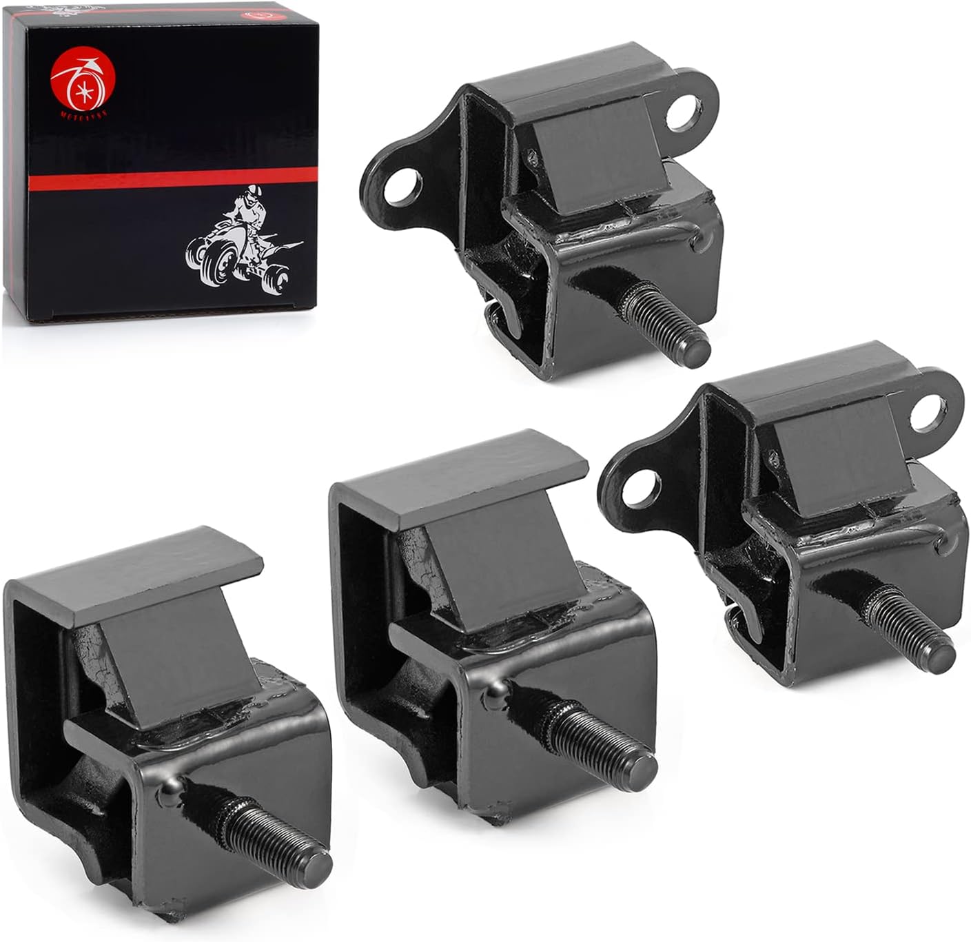 Front & Rear Engine Mount 1985-1996 For Yamaha G2 G5 G8 G9 G14 Gas Golf Motor Mount
