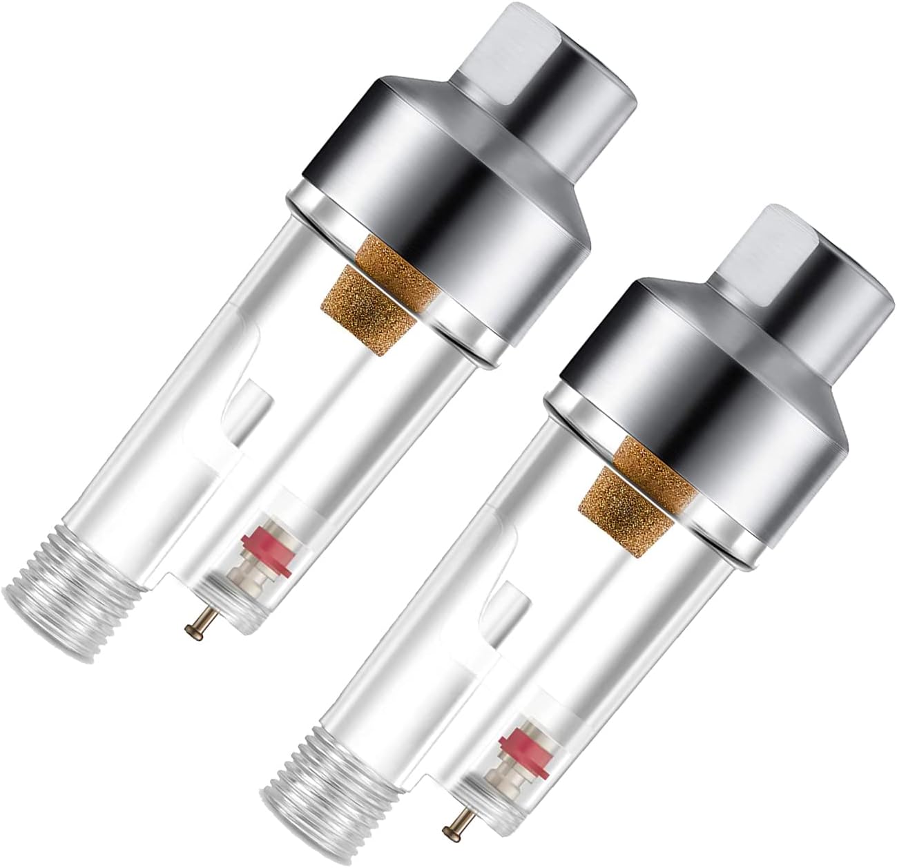 SAGUD 2pc Airbrush inLine Mini Air Filter Air Brush Water