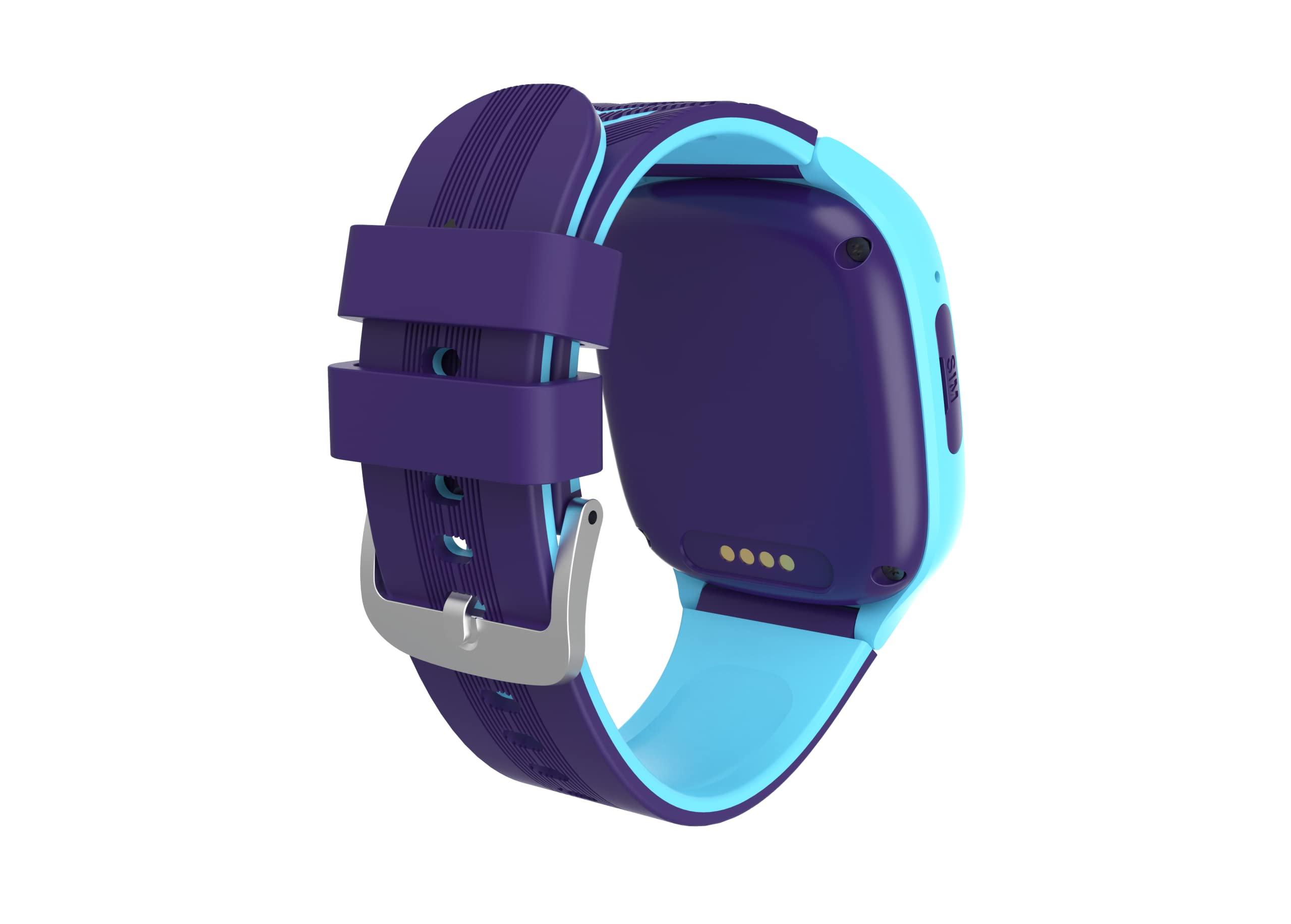 Generico Smartwatch per Bambini con Videochiamate 4G, Nano SIM, Tracciamento GPS dual‑band, Batteria da 700mAH, 2 Giorni di Autonomia e Resistenza IP68, Display 1,4'' | Modelle LT31 | Colore Celeste