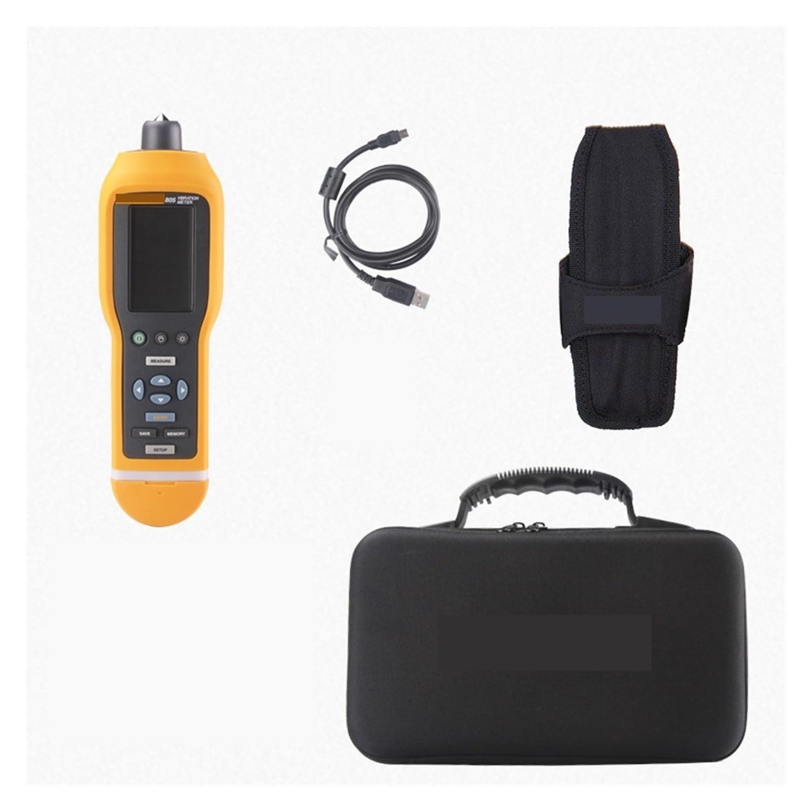 Vibration Meter, 805 With High Resolution Large Screen