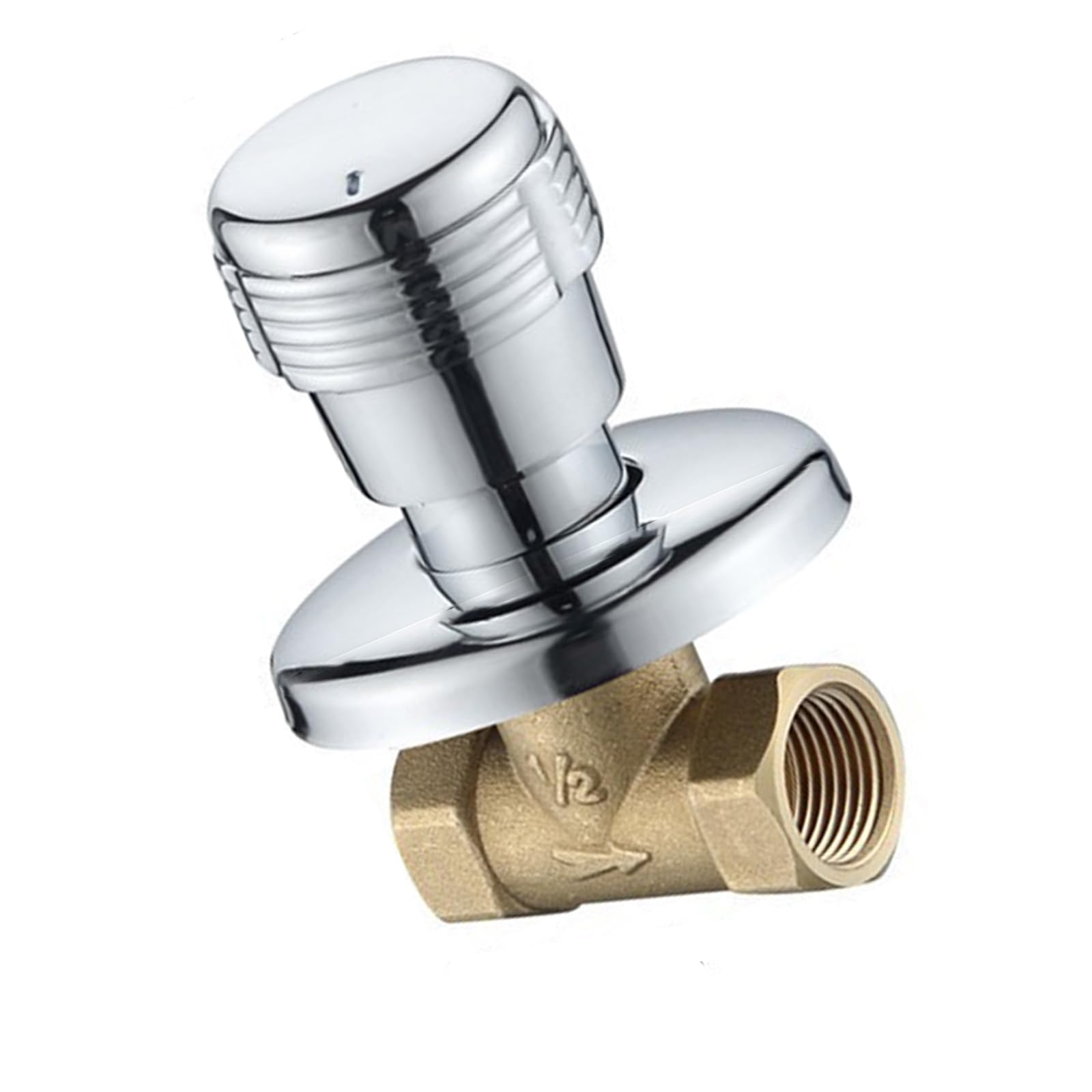 Alloys Coppers Shower Water Regulator Shower Head Control Switches Flows Water Stop Valves for Most Bathrooms Head Control Switches