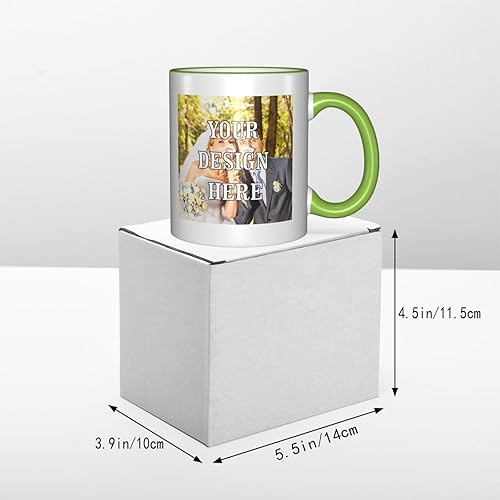 Miniatura 5 de Taza de café personalizada, tazas personalizadas con logotipo y foto, taza personalizada, diseña tu propia taza de café personalizada, regalos
