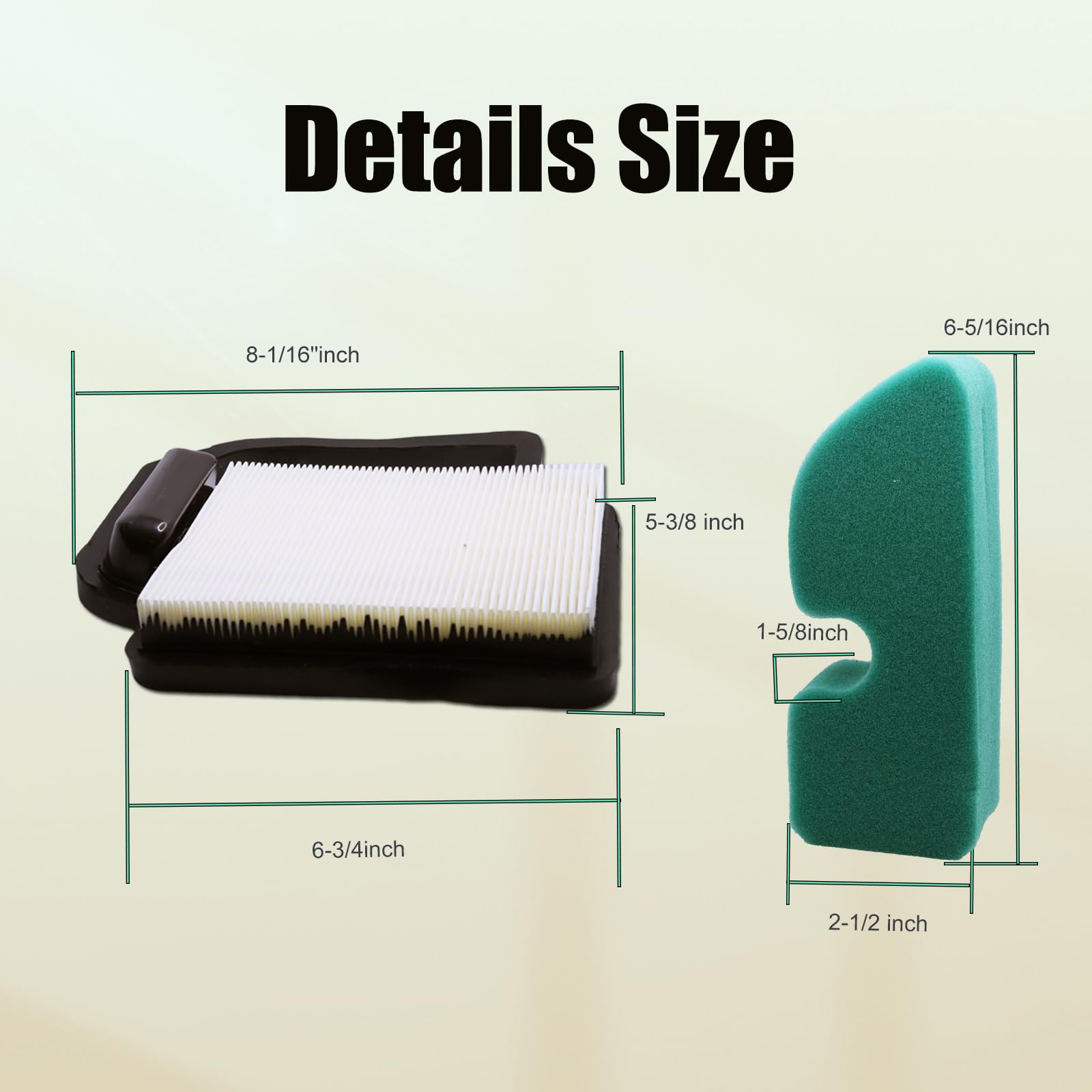 13WX78BS011 - Filtro de aceite compatible con cortacésped Troy Bilt Bronco de 42 pulgadas