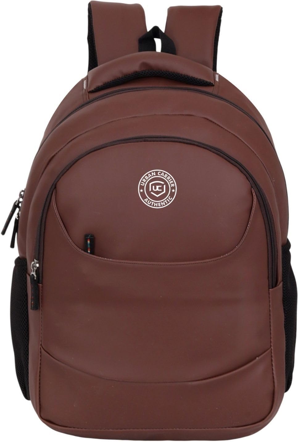 Unisex Laptop Backpack | Vegan Leather | 36 L | Tan | Laptop Compartment | Office & Travel-image-49