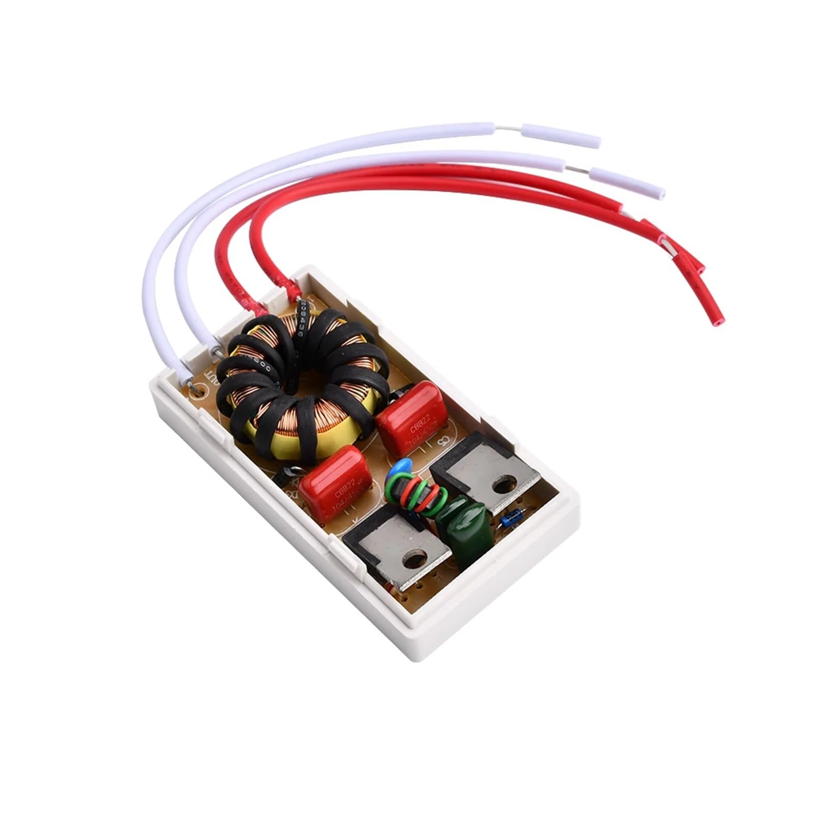 1 szt. AC 220 V do AC 12 V 20-60 W adapter elektroniczny przetwornica napięcia światło halogenowe sterownik LED Smart Power Supply do lamp (20 W, 220 V do 12 V)