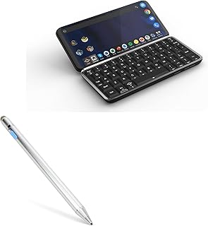 BoxWave Stylus Pen Compatible with Planet Computers Astro Slide - AccuPoint Active Stylus, Electronic Stylus with Ultra Fine Tip - Metallic Silver