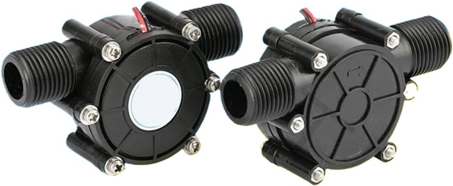12V DC faucet micro hydroelectric generator with high power of 10W for pipe water flow power generation(F50三线)