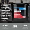 SERIOUS SHREDZ, 4kg (133 Servings) – Diet Whey Protein Powder – Contains L-Carnitine L-Tartrate and Green Tea Extract – Lean Muscle Growth, Meal Replacement Shakes for Weight Loss – Cookies & Cream