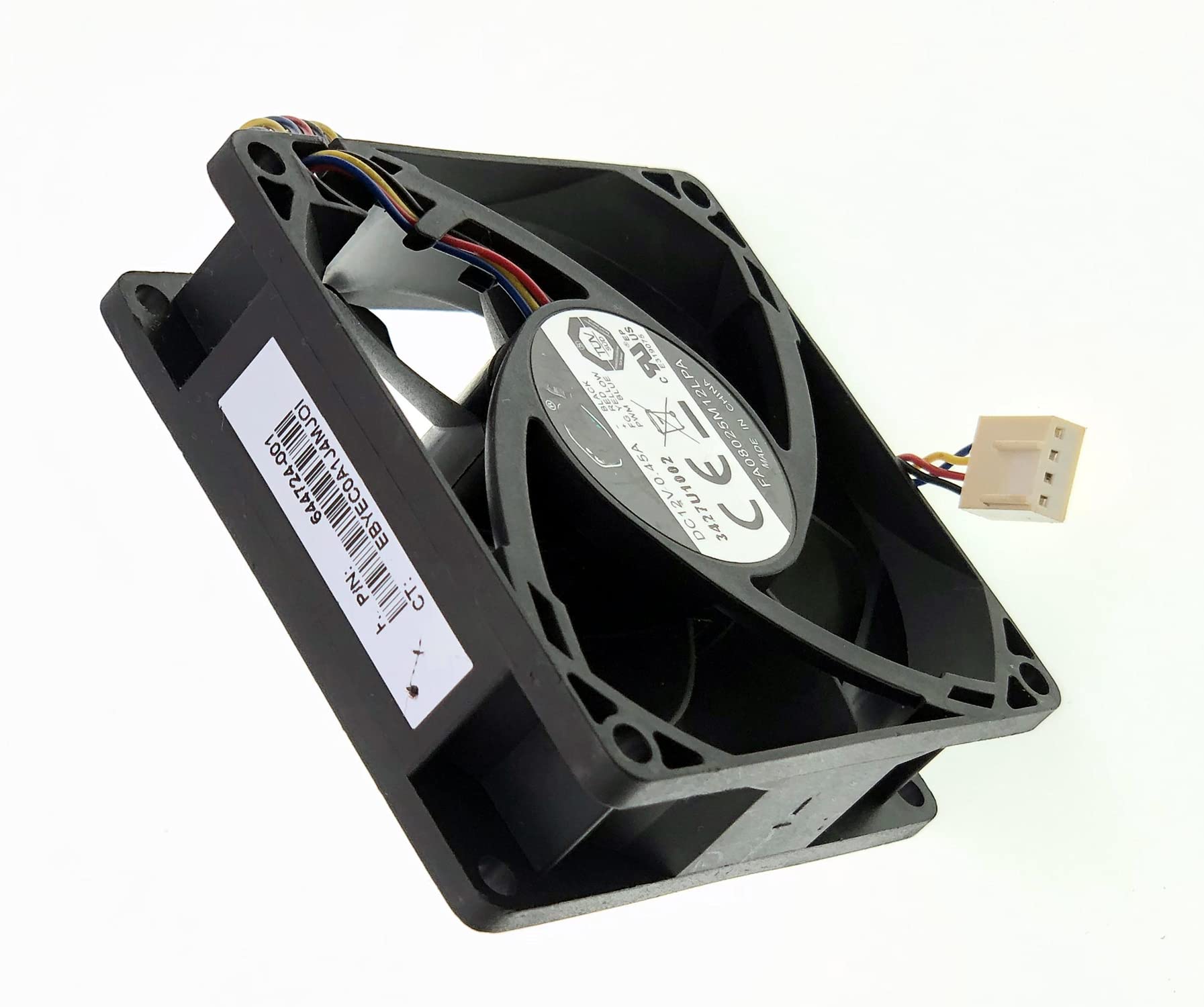 Ventola Di Raffreddamento FA08025M12LPA Per HP Envy 700-410, A6000, P7, H8 | Sostituta 644724-001 | 12V 0.45A 8cm 4-Pin PWM