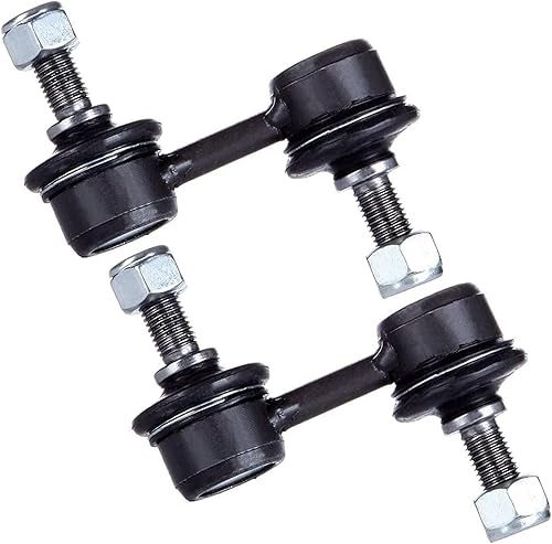 Miniatura 1032 de Detroit Axle - Kit de suspensión delantera de 10 piezas para Chevy Aveo Aveo5 Pontiac G3 Wave 2 Ready Struts Assembly 2 Enlaces de barra