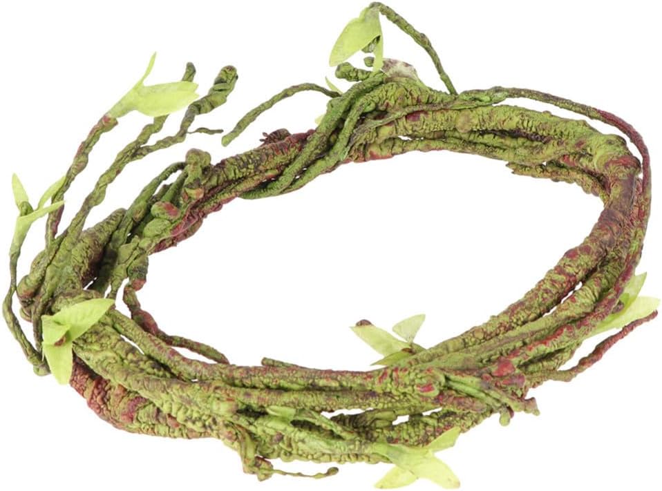 Artificial Hanging Vine for Reptile Terrariums Exotic Habitat Decor