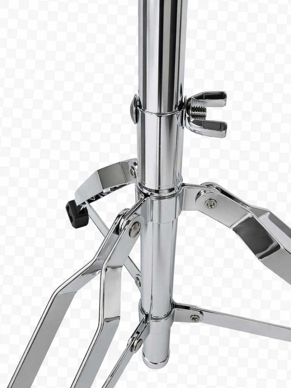 Deep ROCKMUSIC - Asiento Taburete SILLIN Ajustable TR26 para BATERIA ACUSTICA Y BATERIAS ELECTRONICAS con Asiento Acolchado