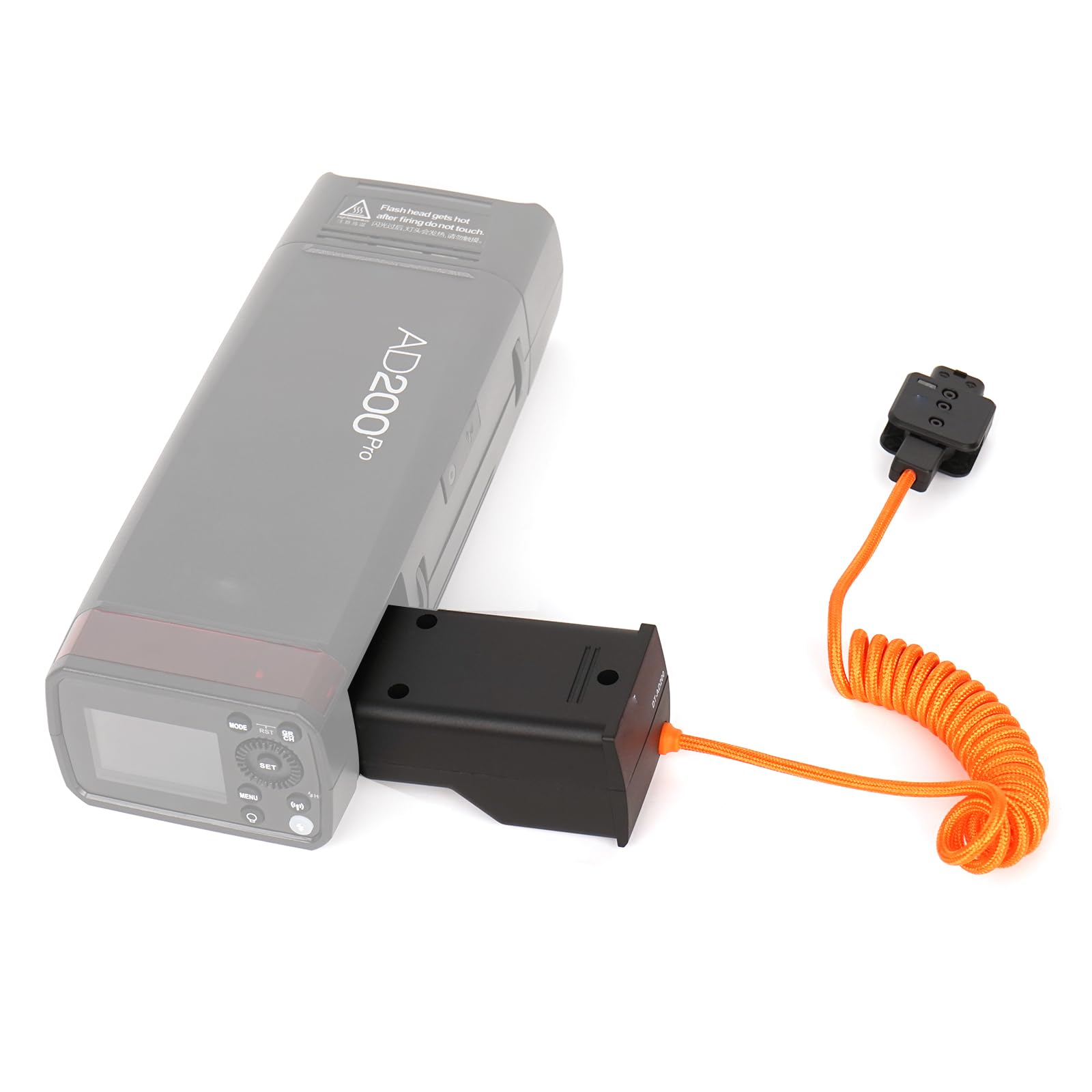DT-AD200 - Batteria e cavo di alimentazione per flash AD200/AD200Pro/AD300Pro/AD200ProII - 14,8 V/10 A, lunghezza 60 cm