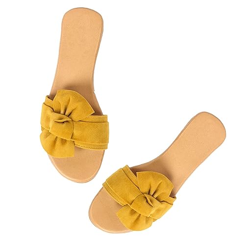 PrasKing Women Stylish Fancy Flats Sandal