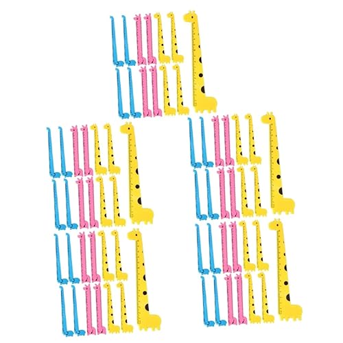 Tofficu 150 Pcs Giraffe Ruler Graduation Giraffe Shape Bookmark Rulers Sentence Strips for Teachers Secret Lab Pre School Learning Activities Animal