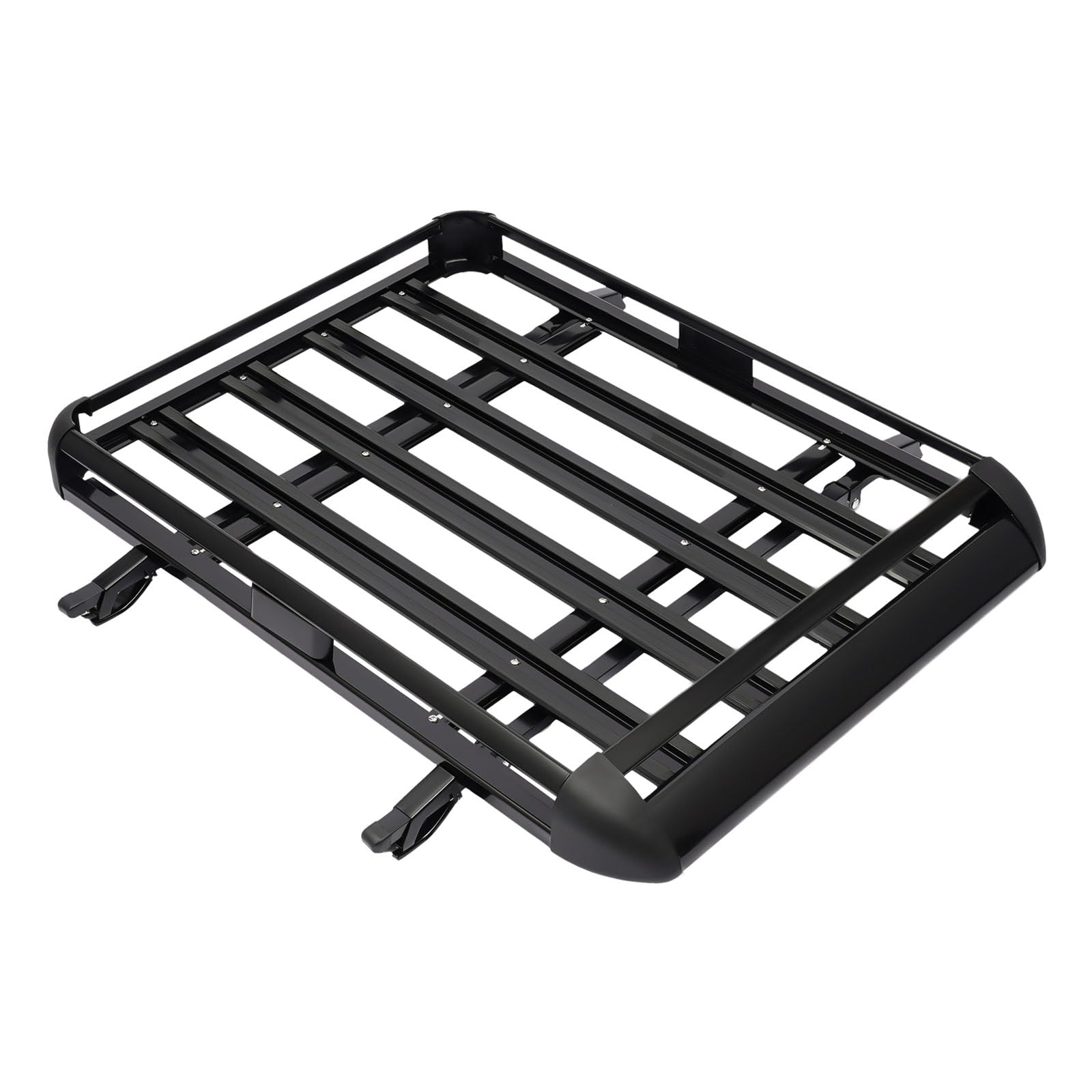 Cestino da tetto per auto, portapacchi, capacità di carico 68 kg, design a doppio strato, adatto per modelli universali SUV