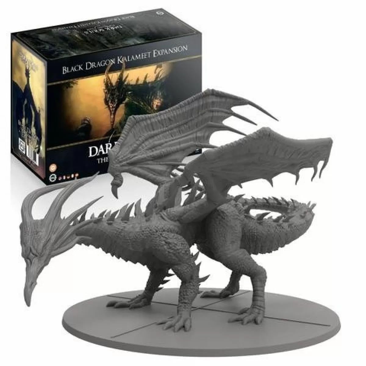 Dark Souls The Role Playing Game: Kalameet, el último dragón miniaturas y Cartas estadísticas. DND, RPG, D&D, Dungeons & Dragons. Compatible con 5E