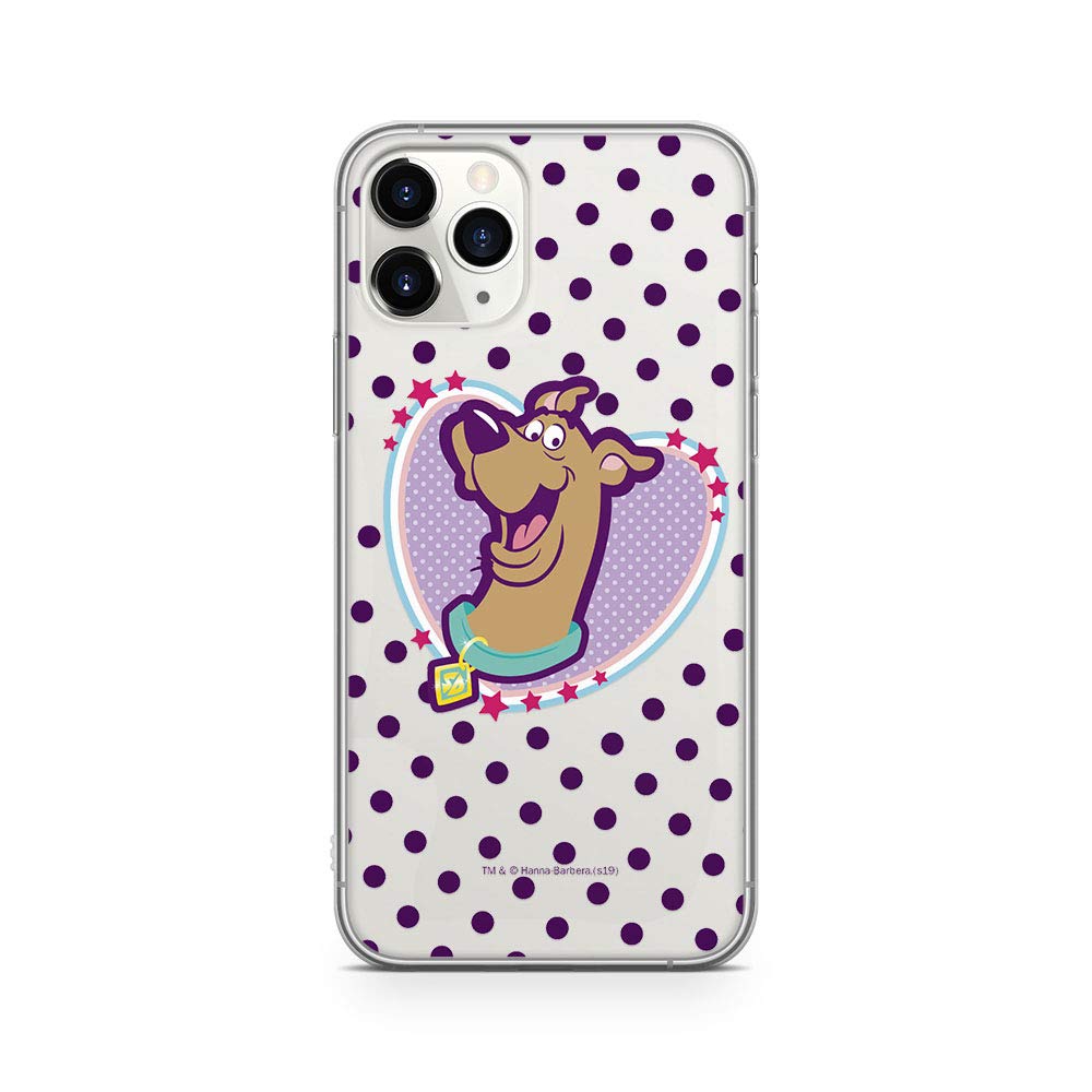ERT GROUP mobile phone case for Iphone 11 PRO original and officially Licensed Scooby Doo pattern 005 optimally adapted to the shape of the mobile phone, partially transparent