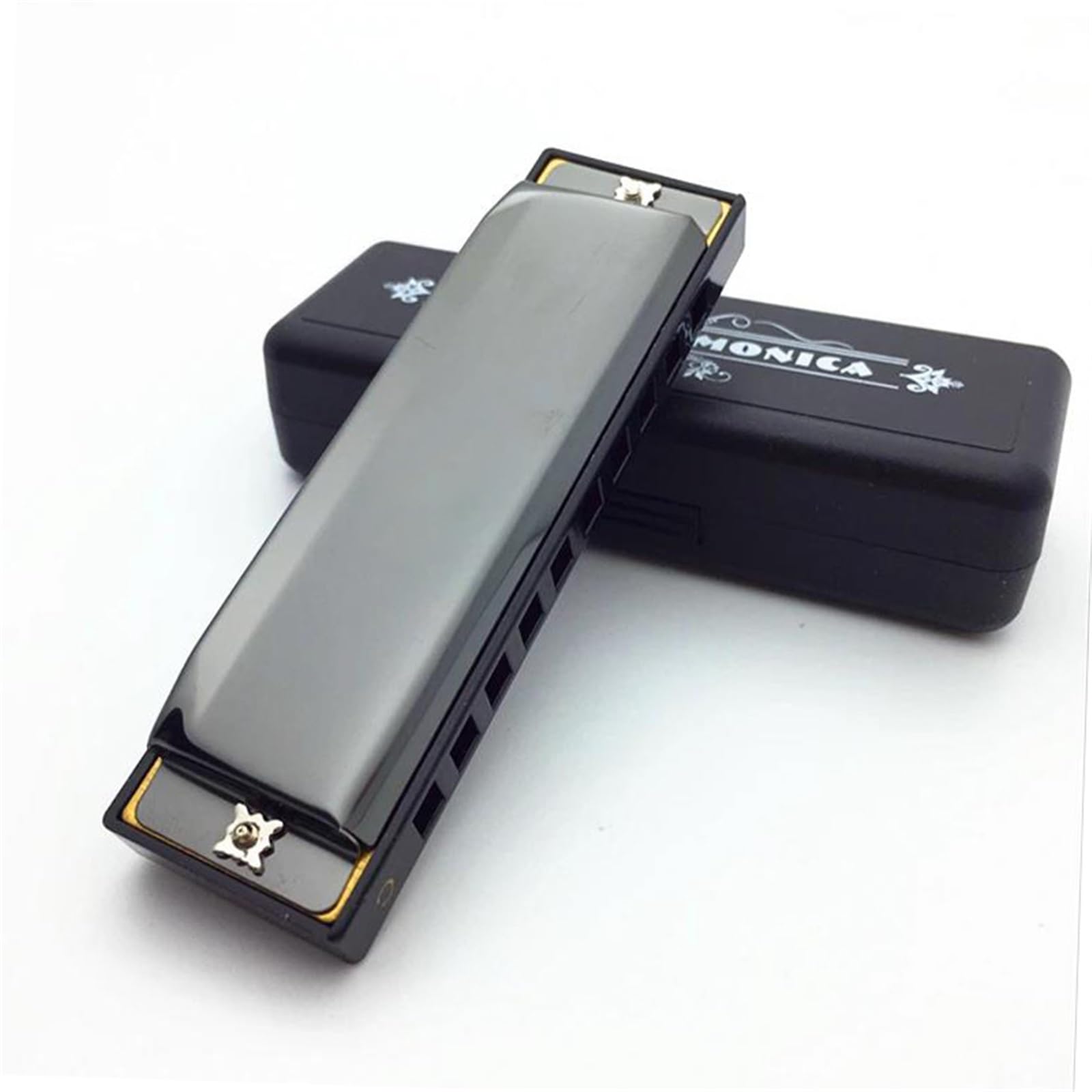 Strumenti Musicali A Fiato Per Arpa Blues Diatonica A 10 Fori Con Pettine In Rame Professionale Armonica per adulti