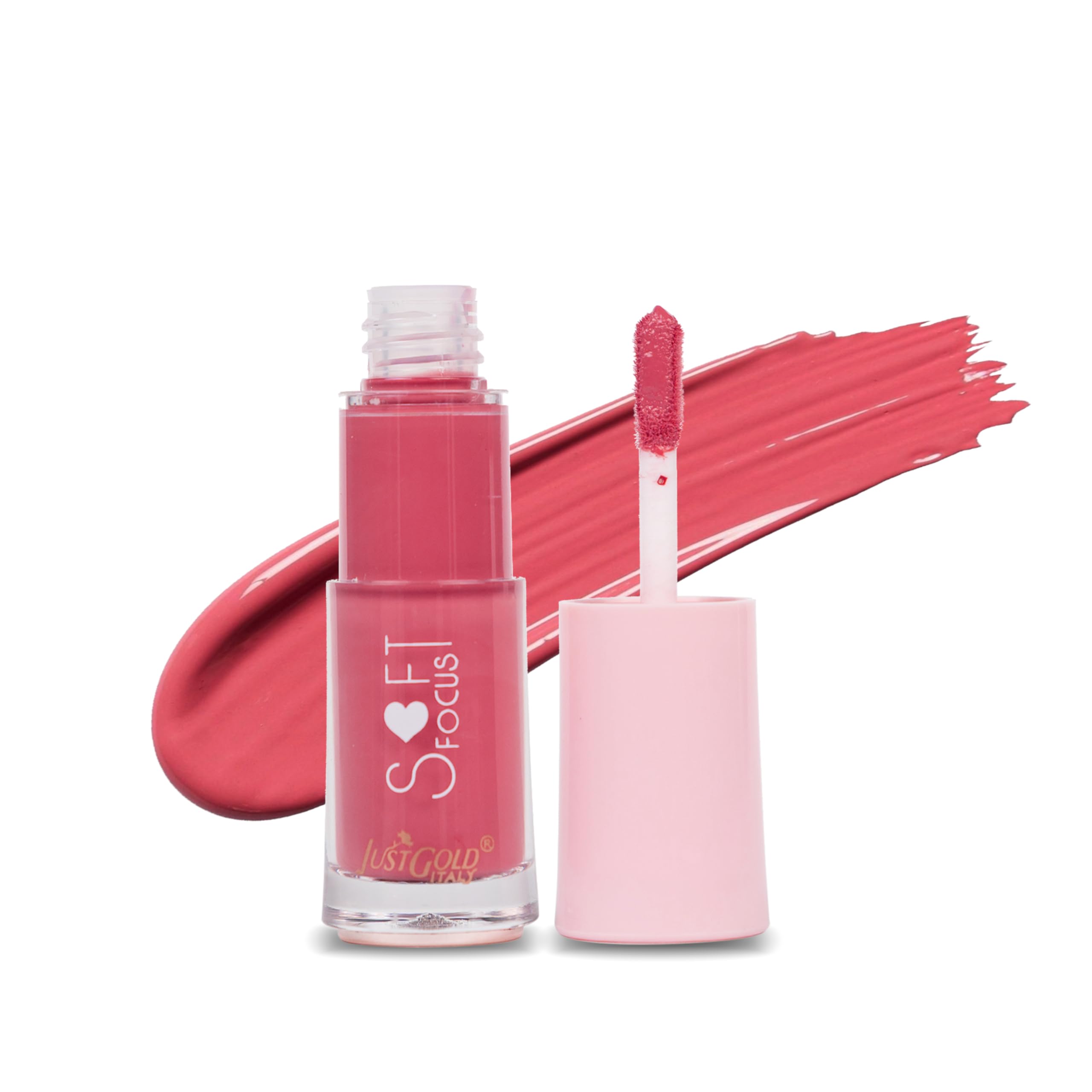 Justgold Soft Focus Liquid Blush with Dewy & Radiant Finish, Highly Pigmented Formula, Lightweight, Long-lasting, Buildable and Blendable for All Skin Types (Petal - 05, 5 ML)-image-5