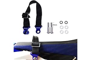 YZF250 Rear Dirt Bike Seat Strap Blue