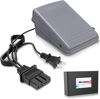 Amazon.com: Sewing Machine Foot Pedal and Power Cord for Brother