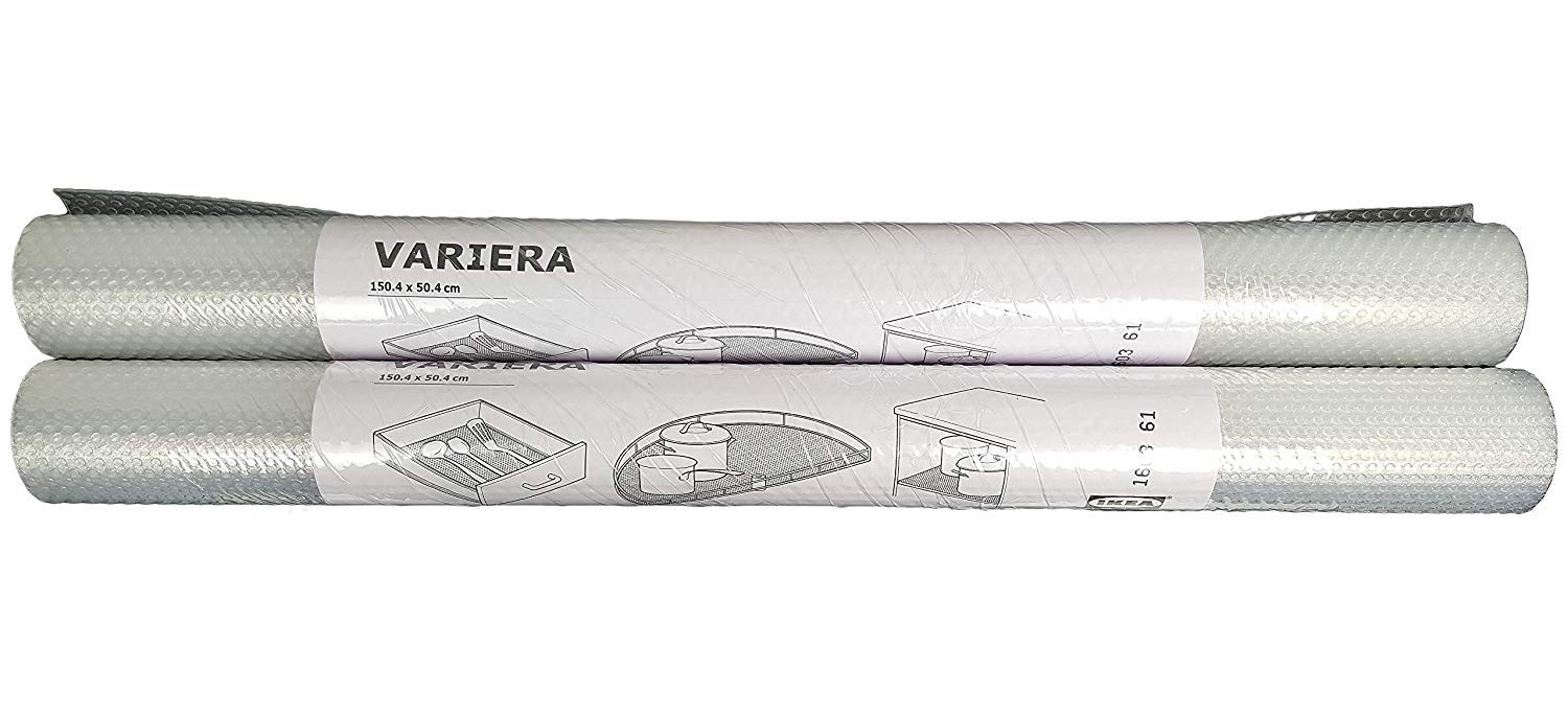 IKEA EVA Plastic Shelf Liner Drawer Mats, Clear Roll (150 x 50 cm) - Pack of 2