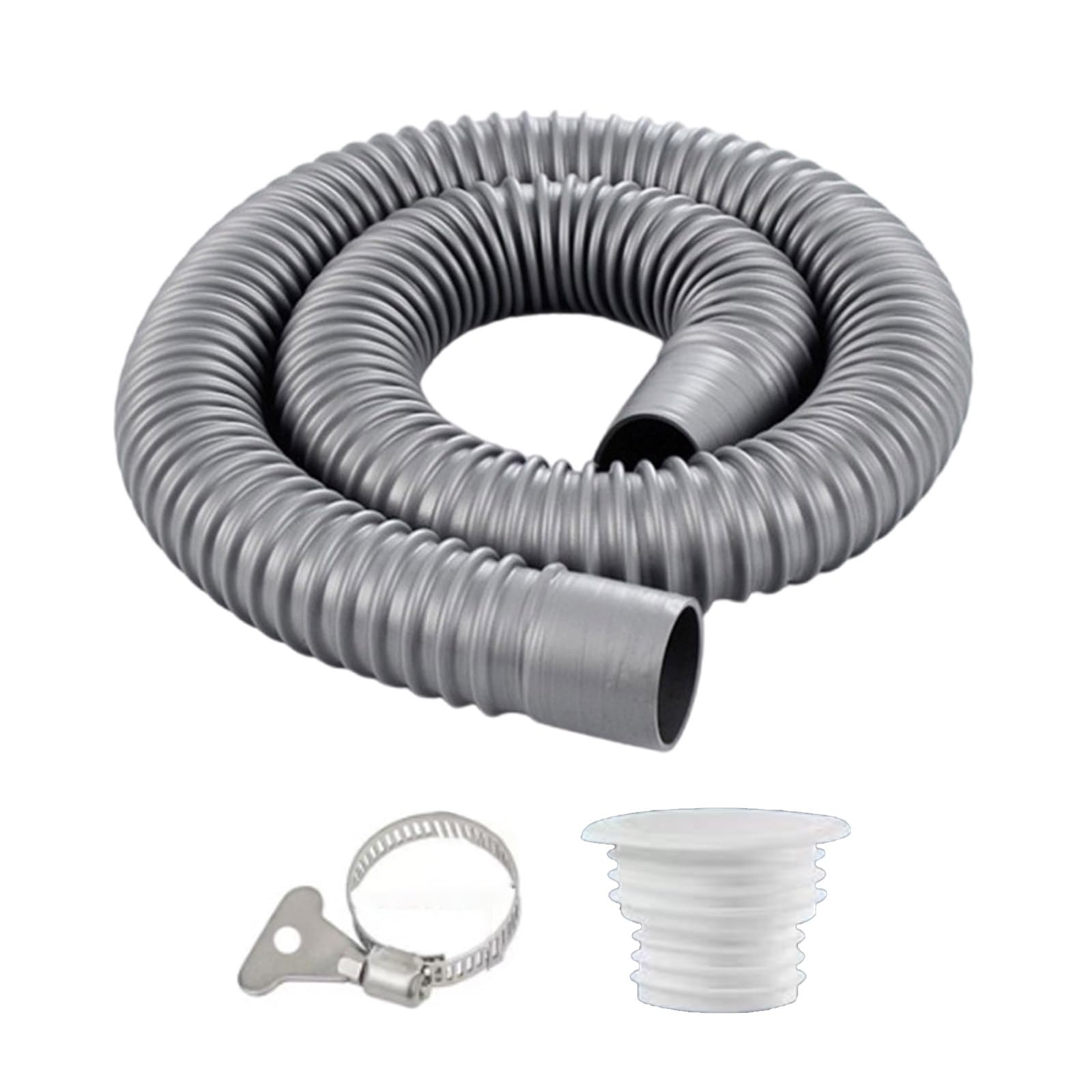Mekalero 80Cm 70Cm / 100Cm Length Pvc Drainage Tube Leak Proof Sink Hose Easy Install Plumbing For Multifunction Use In Sinks & Basins Kitchen Sink Drain