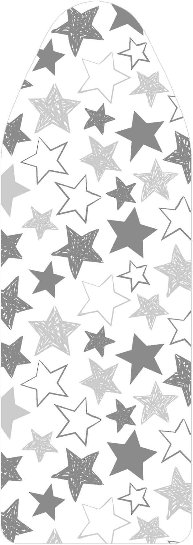 Patterns Ironing Board Cover 100% Cotton (Large, Stars)