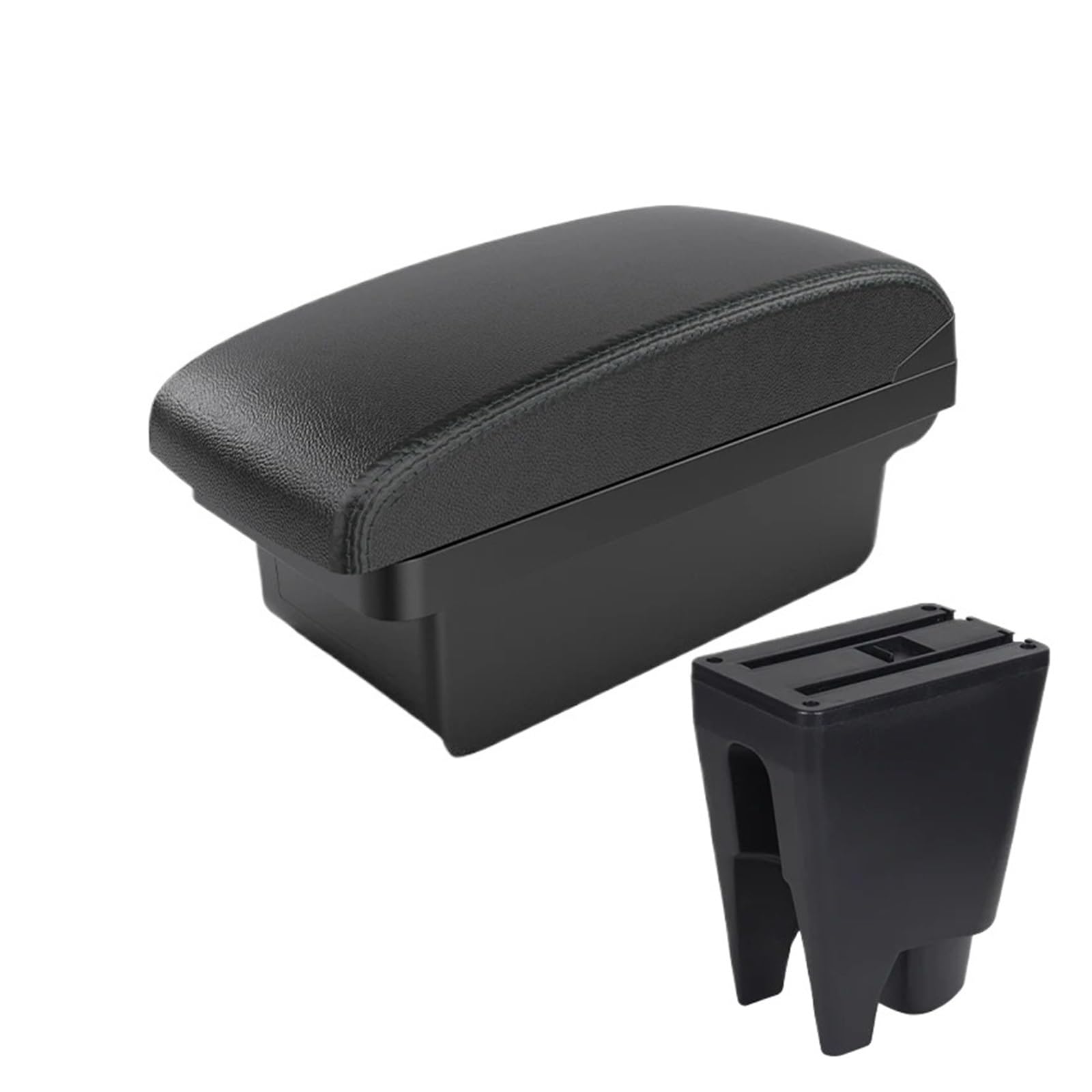 Umdjju A2 Black Line No Usb For Peugeot 107 Armrest Box Interior Car Center Storage Usb Car-Styling Decorat Car Centre Console Armrest Box(A2 Black Line No Usb)
