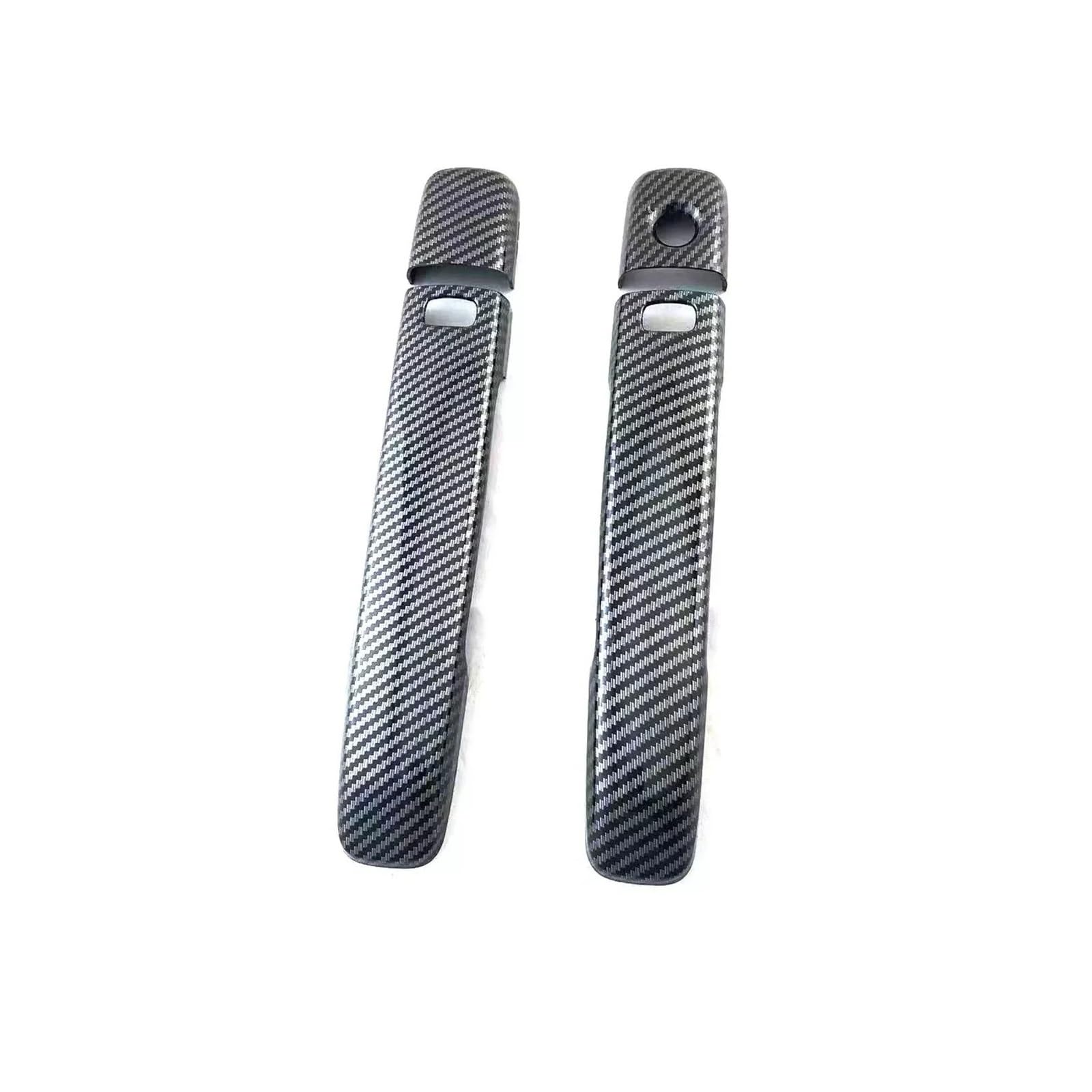 Sauanmnktp One Color Exterior Door Handle For Car For Infiniti G37 For Coupe 2008 2009 2010 2011 2012 2013 Car Carbon Fiber Exterior Door Handle Moulding Cover