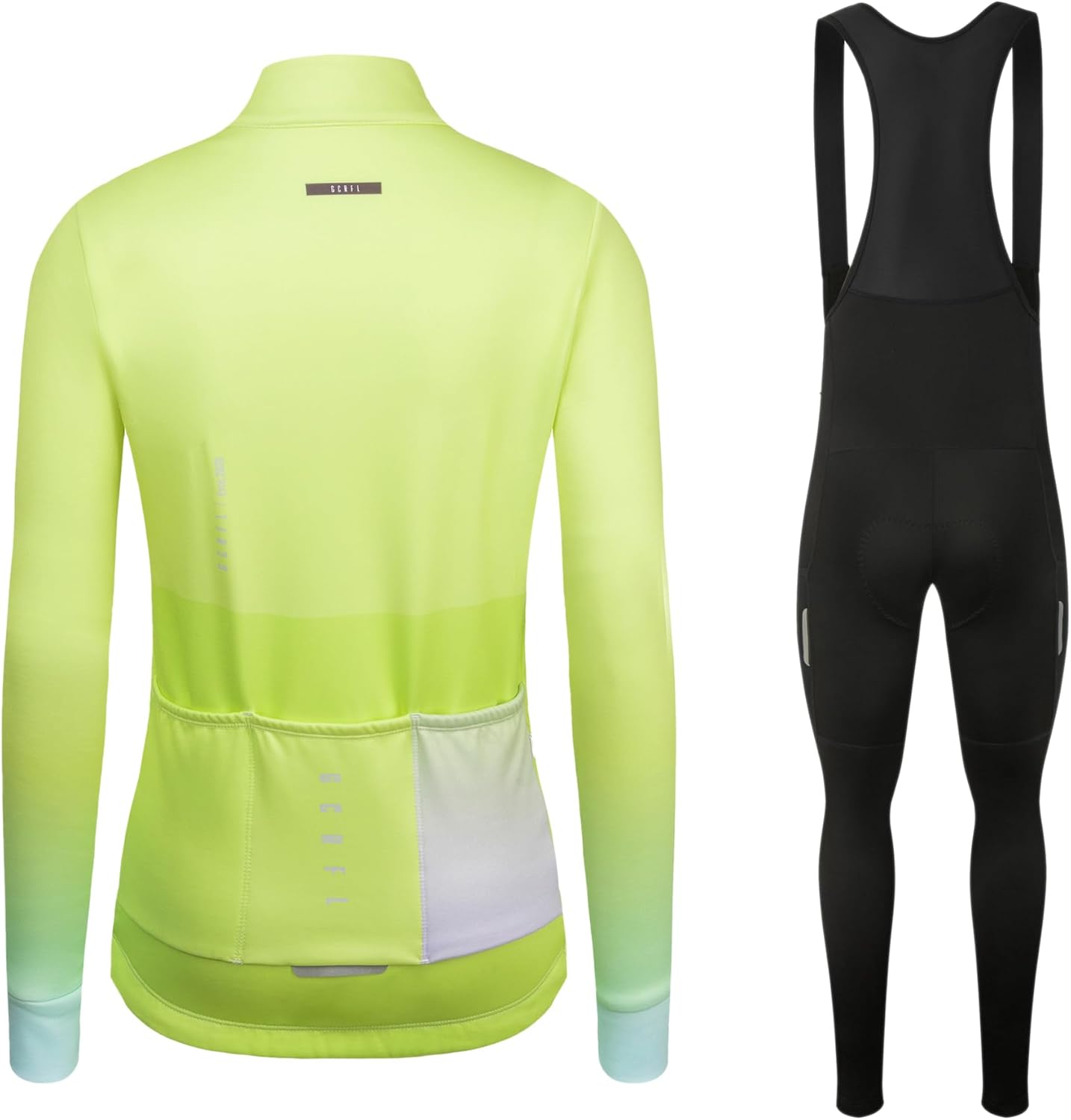 GCRFL Winter Thermal Women's Cycling Jacket Windproof Cold Weather Bike Pants Bicycle Clothing Set Softshell Windbreaker - Image 3