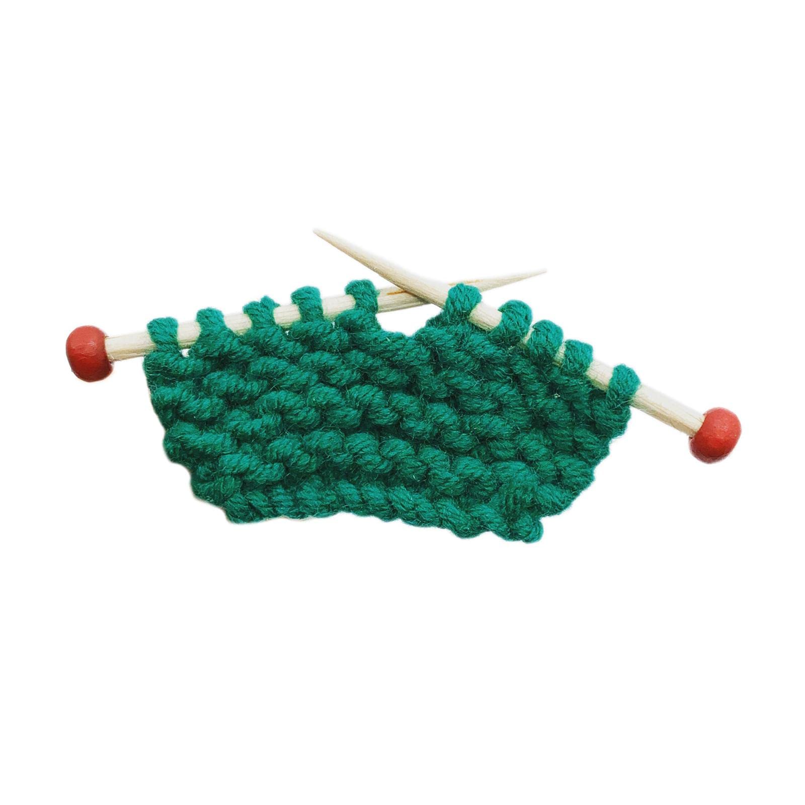 JWQFBC Miniature Dollhouse Yarn Knitting Set for 1/12 Scale Playhouse, Green