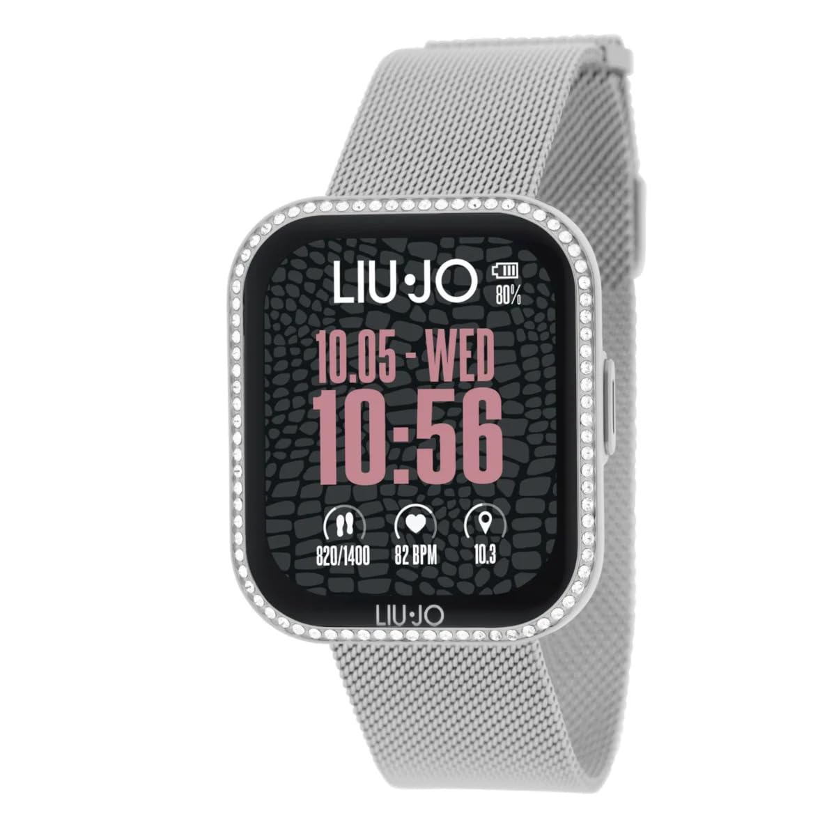 NADIR Orologio Smartwatch Donna Liu jo Voice Silm 2.0 SWLJ202 in Acciaio Silver
