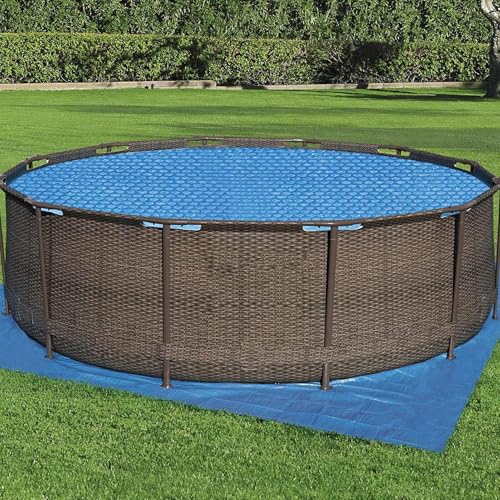 Couverture de piscine solaire rectangulaire 220x150cm | Bâche à bulles découpable