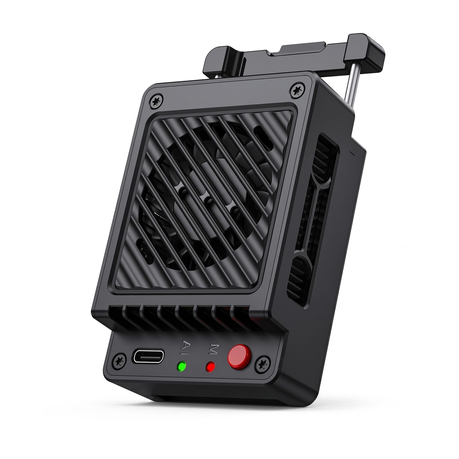 Ventola di Raffreddamento per Fotocamera, Dispositivo di Raffreddamento per Semiconduttori Intelligente AI con Cavo USB e Telescopico a Molla, per A7M4 A7C ZV E10 FX30 R5