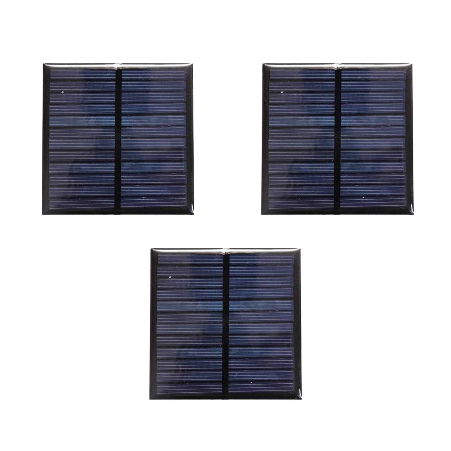 Generic Square Solar Panel 6V-80Mah for DIY/Science Projects (3 Sets)-image-4