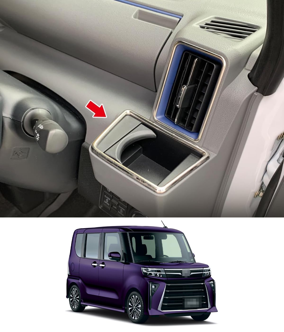 Amazon | 【Car Power】ダイハツ タント カスタム LA650/660S 前期